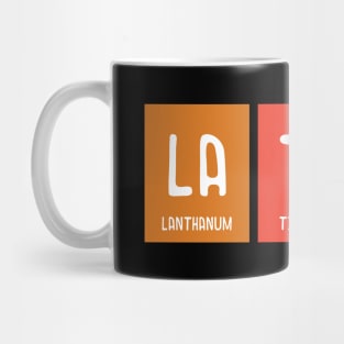 Latina Chemistry Periodic Table Funny Mug